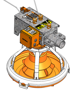 PAN ASSY,CTRL,END,MECH,BROILER/MALE,FLUXX330,5ARM,DEEP DISH